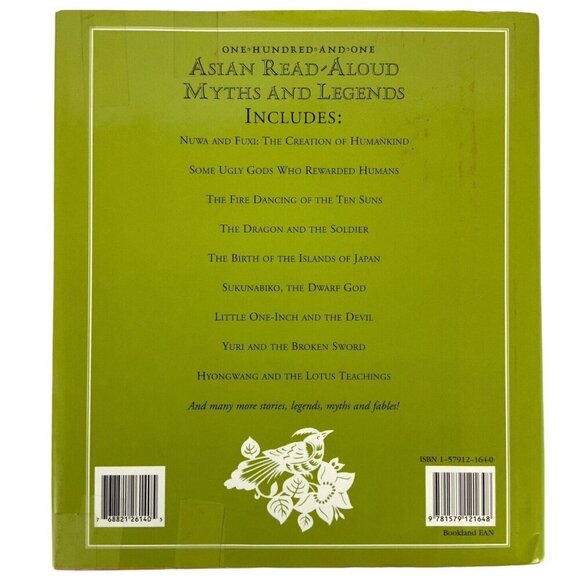 101 Read-Aloud Asian Myths & Legends Hardcover Book By Joan Verniero 2001 - Picture 3 of 8